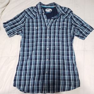 Blue Plaid Pearl Pearl Snap Western Shirt